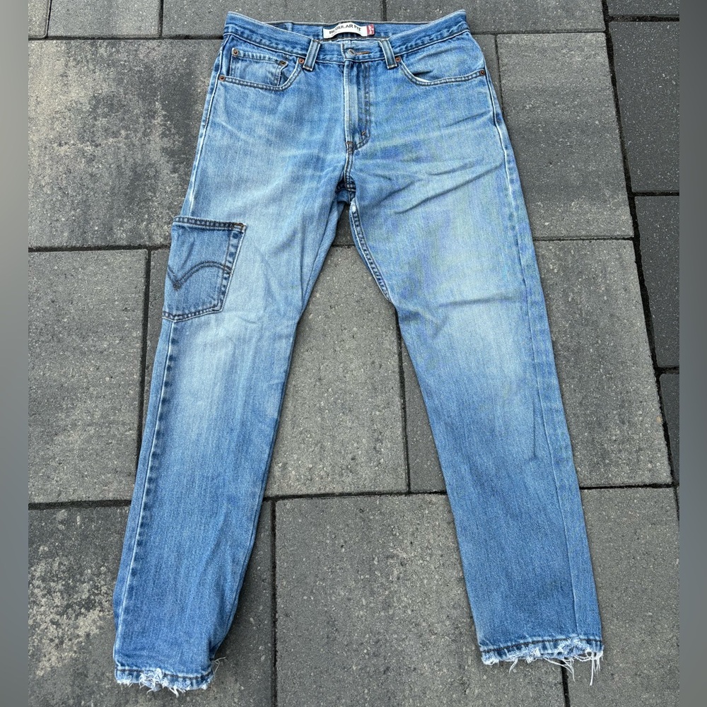 Custom levis side patch 505